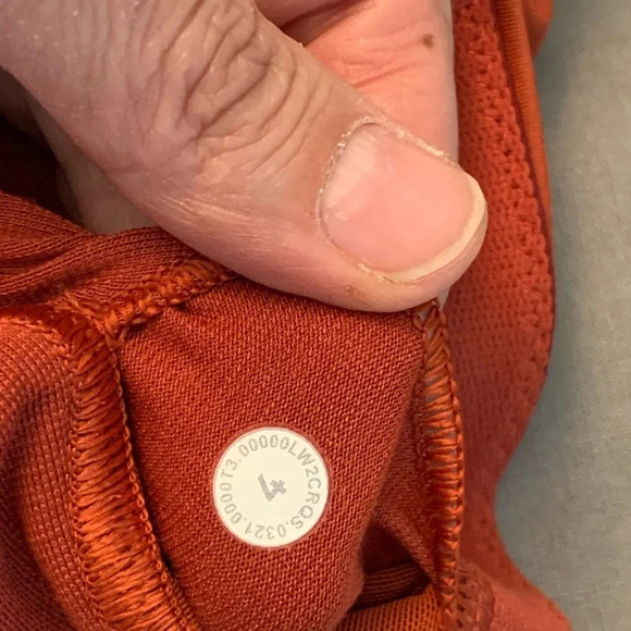 Lululemon "2021" Invigorate Bra High
Support, B/C Cups
Color is Aztec Brick Yoga - Picture 7 of 7